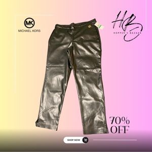 Michael Kors Leather Pants